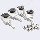 4Pcs Car Racing Front Cam Suspension Adjustment Kit Aluminum Alloy for 1990-1997 Honda Civic